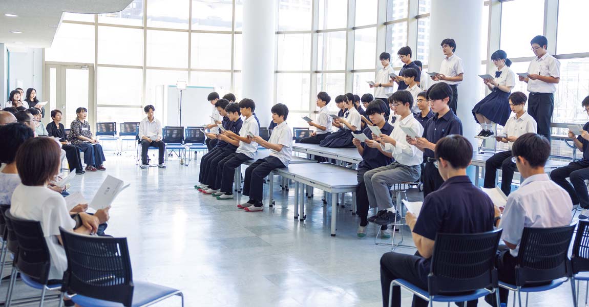 主体的に行動し、ベストなプランを考えるグローバル部の挑戦